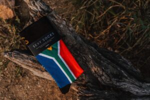 Sexy Socks Bamboo ZA Flag