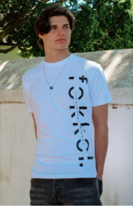 fOKKOL Unisex Fancy White T-Shirt