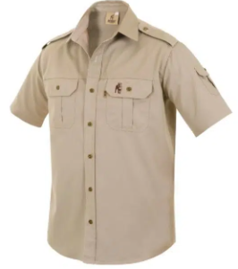 Boerboel Mens Kalahari Short Sleeve Shirt