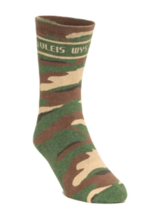 Boerboel Men's Long Outdoor Cotton Sock Camo