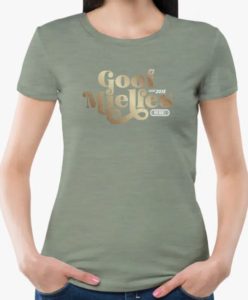 Boerboel Ladies Premium Cotton T-Shirt Printed Green "Mielies"