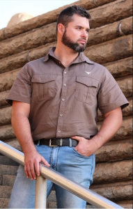 Bosbul Men's Bush Shirts