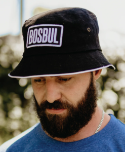 Bosbul Black/White Bucket Hat