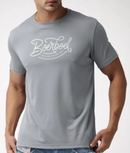 Boerboel Premium Cotton T-Shirt Printed - Dove Grey