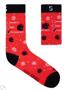 Sexy Sox Bamboo Socks Naughty List