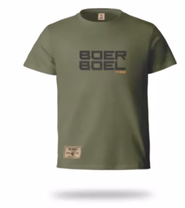 Boerboel Kids T-Shirt - Printed "Boerboel" Army Green