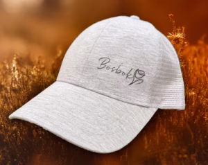 Bosbok Grey Cap with Ponytail Opening