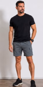 Sterling Mens Cargo Bermuda Short Olive
