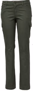 Women's Cargo Stretch Canvas Pantord Olive